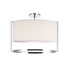 Matteo Lighting Nagashi 3 Light Ceiling Mount in Chrome Model: X67603CHWH