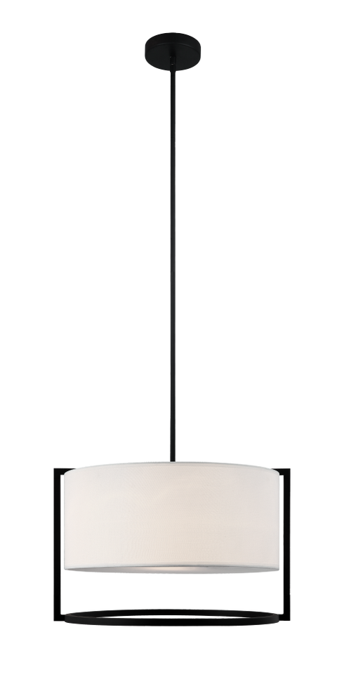 Matteo Lighting Nagashi 3 Light Pendant in Chrome Model: C67603CHWH