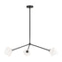 Matteo Lighting Novo in Aged Gold Brass Pendant Model: C81743AGCL