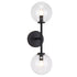 Matteo Lighting Novo in Aged Gold Brass Wall Sconce Model: W81702AGCL