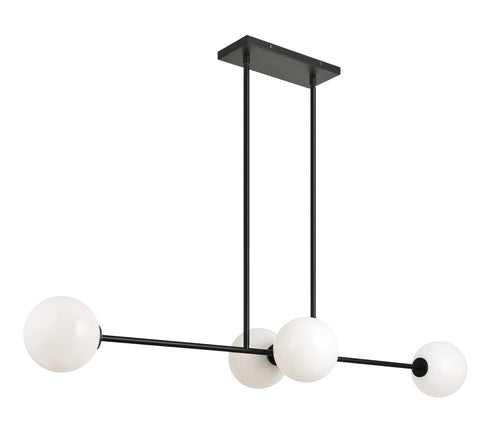 Matteo Lighting Novo in Black Pendant Model: C81704BKCL
