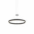 Matteo Lighting O'Hara 1 Light Chandelier in Black Model: C30824MB