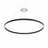 Matteo Lighting O'Hara 1 Light Chandelier in Black Model: C30840MB