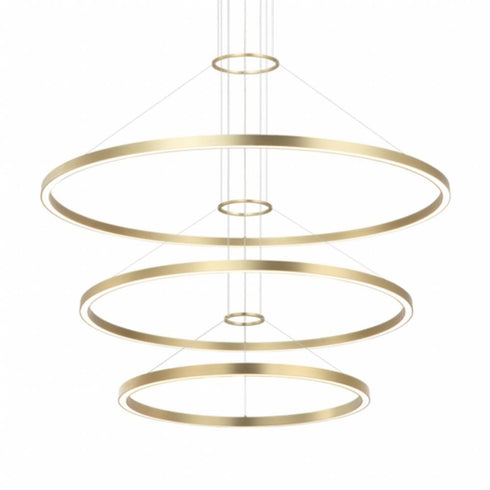 Matteo Lighting O'Hara 3 Light Chandelier in Gold Model: C30896BG