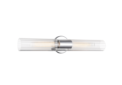 Matteo Lighting Odette 2 Light Wall Sconce in Black Model: S05403BK