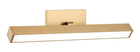 Matteo Lighting Parallel 1 Light Wall Sconce in Gold Model: S12918AG