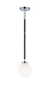 Matteo Lighting Particles in Aged Gold Brass Pendant Model: C58201AGCL