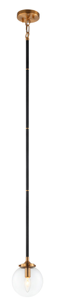 Matteo Lighting Particles in Aged Gold Brass Pendant Model: C58201AGCL