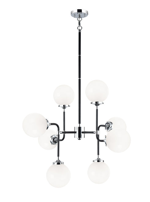 Matteo Lighting Particles in Aged Gold Brass Pendant Model: C58208AGCL