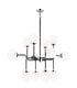 Matteo Lighting Particles in Aged Gold Brass Pendant Model: C58212AGCL