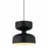Matteo Lighting Pedestal 1 Light Pendants in Black Model: C71101BK