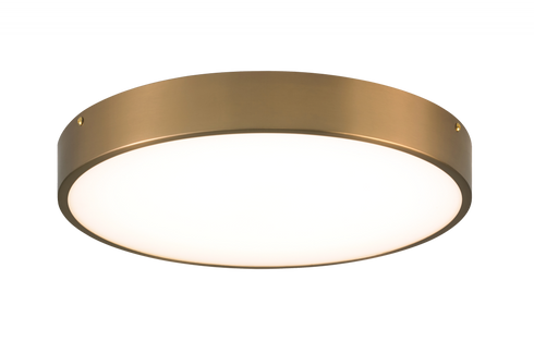Matteo Lighting Plato 1 Light Flush Mounts in Combination Finishes Model: M13702AG