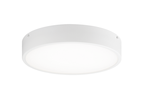 Matteo Lighting Plato 1 Light Flush Mounts in White Model: M13701WH