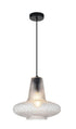 Matteo Lighting Quilted Gem in Matte Black Pendant Model: C68102CL