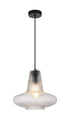 Matteo Lighting Quilted Gem in Matte Black Pendant Model: C68102CL