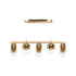 Matteo Lighting Refrax in Aged Gold Brass Pendant Model: C37405AGAG