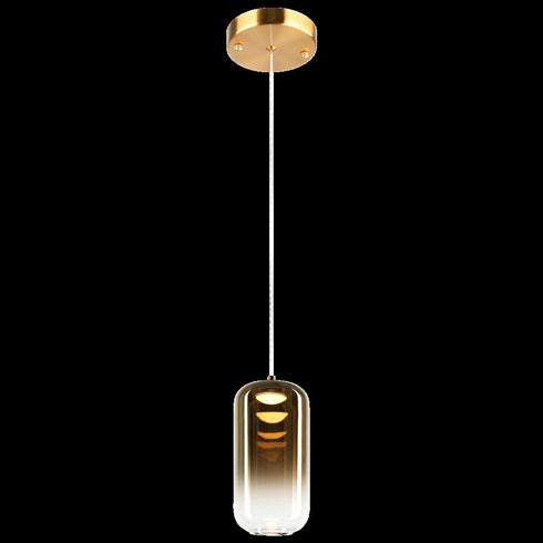 Matteo Lighting Refrax in Aged Gold Brass Pendant Model: C37411AGAG