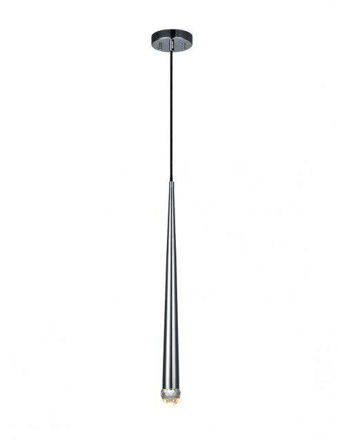 Matteo Lighting Renaie 1 Light Pendant in Black Model: C62701MB