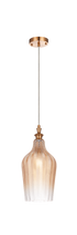 Matteo Lighting Renity 1 Light Pendant in Combination Finishes Model: C80101AG