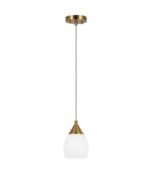 Matteo Lighting Reya 1 Light Pendant in Black Model: C74001BK