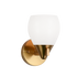 Matteo Lighting Reya 1 Light Wall Sconce in Black Model: W74001BK