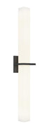 Matteo Lighting Rindlen 2 Light Wall Sconce in Black Model: S15530MB
