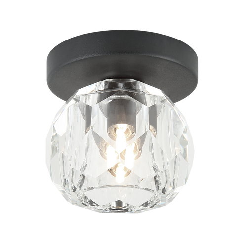 Matteo Lighting Rosa 1 Light Flush Mounts in Chrome Model: X61401CH
