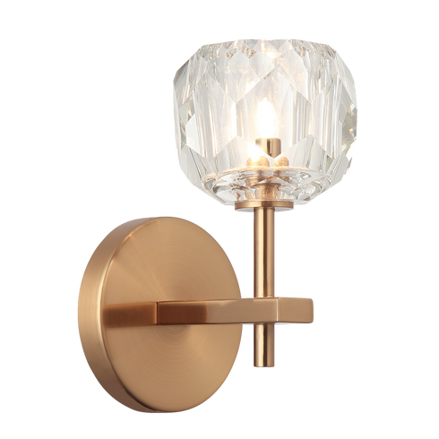 Matteo Lighting Rosa 1 Light Wall Sconce in Black Model: W61401MB