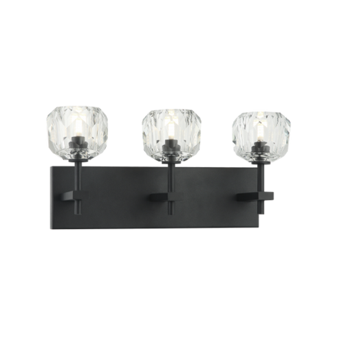 Matteo Lighting Rosa 3 Light Wall Sconce in Chrome Model: W61403CH
