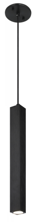 Matteo Lighting Royce 1 Light Pendant in Aluminum Model: C79401AL