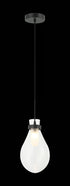 Matteo Lighting Seranna 1 Light Pendants in Black Model: C31901MB