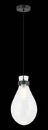 Matteo Lighting Seranna 1 Light Pendants in Combination Finishes Model: C31911AG