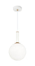 Matteo Lighting Stellar in Aged Gold Brass Pendant Model: C75311AGCL