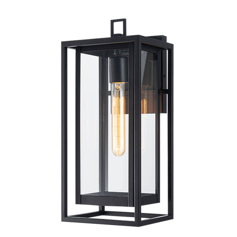 Matteo Lighting Stratford in Matte Black Outdoor Lighting Model: E20202MB