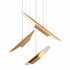 Matteo Lighting Stylus 6 Light Chandelier in Chrome Model: C32416CH