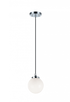 Matteo Lighting The Bougie 1 Light Pendant in Chrome Model: C63001CHOP