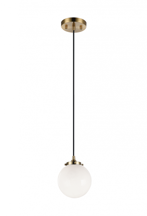 Matteo Lighting The Bougie 1 Light Pendant in Chrome Model: C63001CHOP