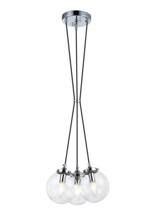 Matteo Lighting The Bougie in Aged Gold Brass Pendant Model: C63003AGOP