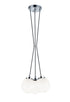 Matteo Lighting The Bougie in Aged Gold Brass Pendant Model: C63003AGOP
