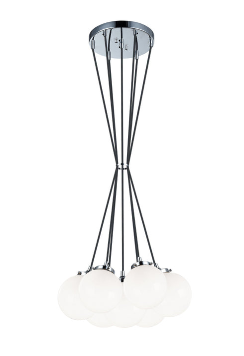 Matteo Lighting The Bougie in Aged Gold Brass Pendant Model: C63007AGCL