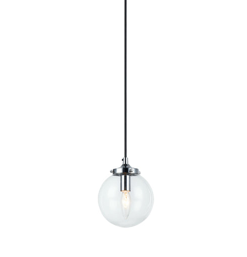 Matteo Lighting The Bougie in Chrome Pendant Model: C63001CHCL