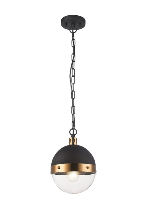 Matteo Lighting Torino in Aged Gold Brass Pendant Model: C61801AGCL