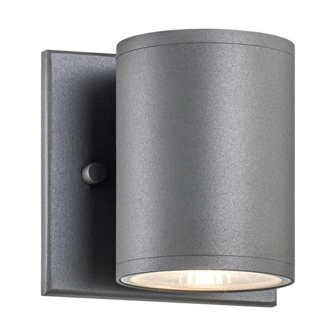 Matteo Lighting Tubular 1 Light Wall Sconce in White Model: S10201MW