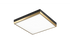 Matteo Lighting Tux 1 Light Flush Mounts in Black Brass Gold Model: M11414BKAG