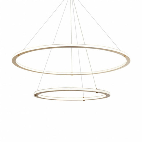 Matteo Lighting Victoria 2 Light Pendants in Gold Model: C66164BG