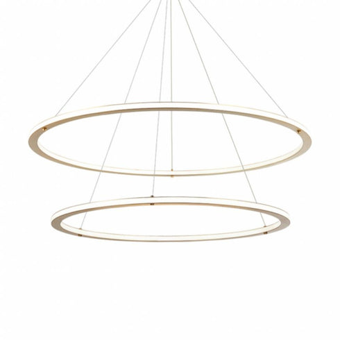 Matteo Lighting Victoria 2 Light Pendants in Gold Model: C66172BG
