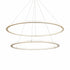 Matteo Lighting Victoria 2 Light Pendants in Gold Model: C66172BG