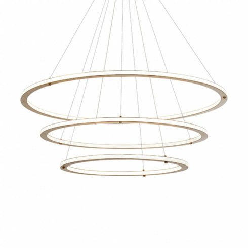 Matteo Lighting Victoria 3 Light Pendants in Gold Model: C66196BG