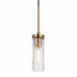 Matteo Lighting Weaver 1 Light Pendants in Black Model: C32101BK