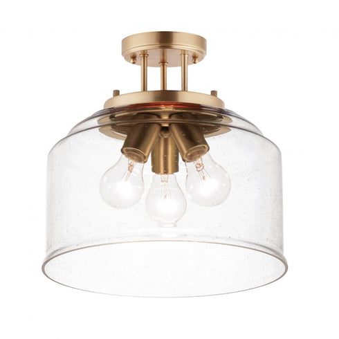 Maxim Acadia Semi Flush Mount in Heritage Finish Model: 12271CDHR